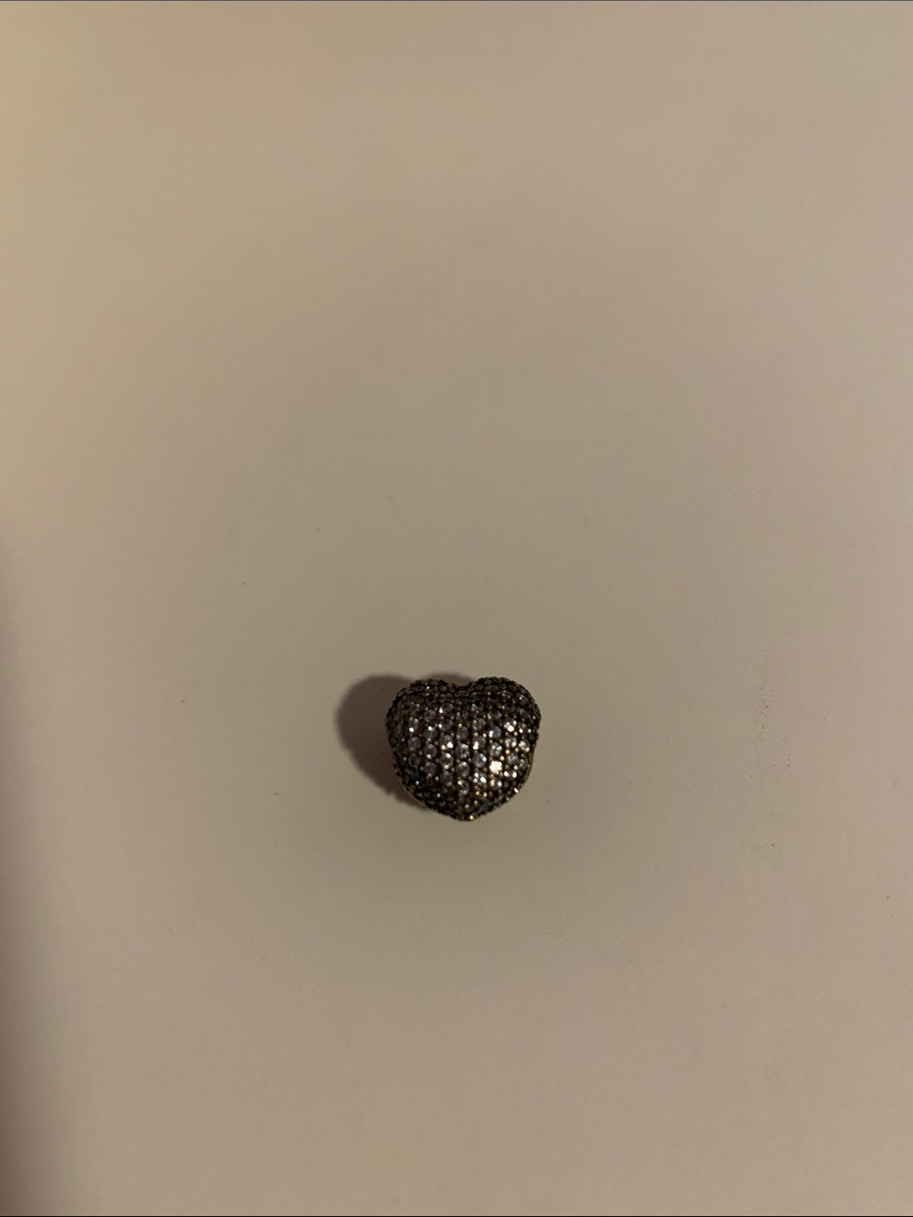 Pandora Pavé Heart Clip Charm